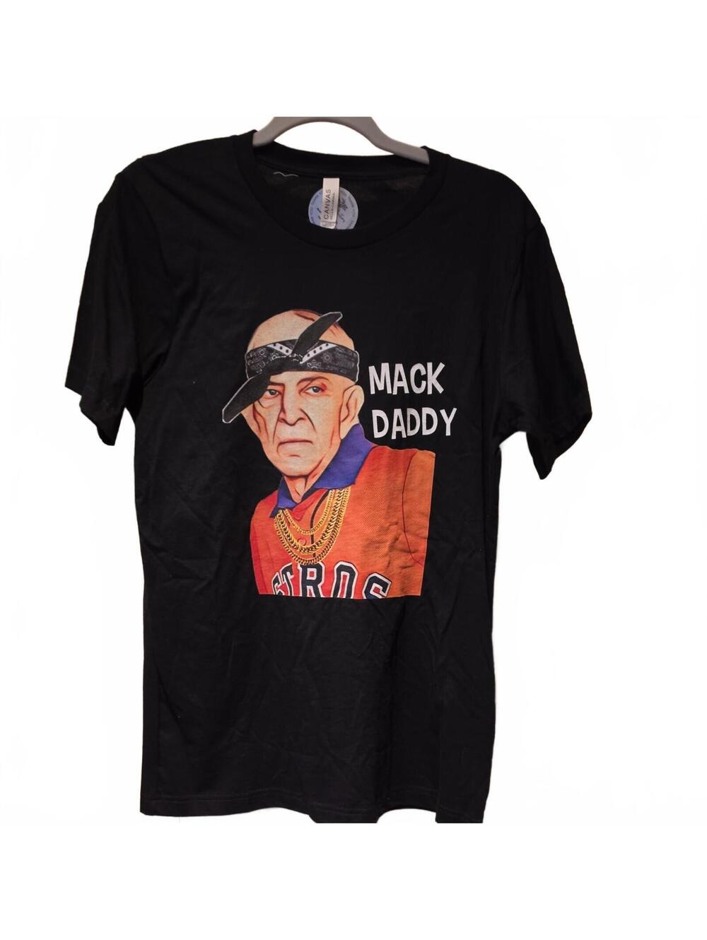 "Gangsta Mack” Houston Astros Size M T-shirt Mattress Mack Mack Daddy